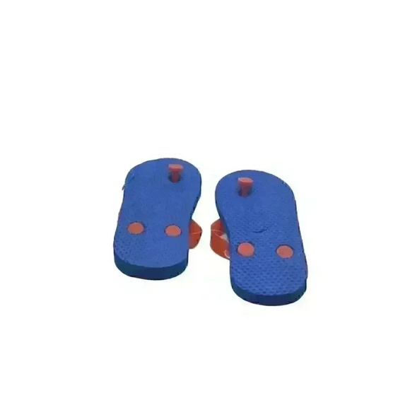 Child sized 7/8 flip flops blue - Picture 4 of 5